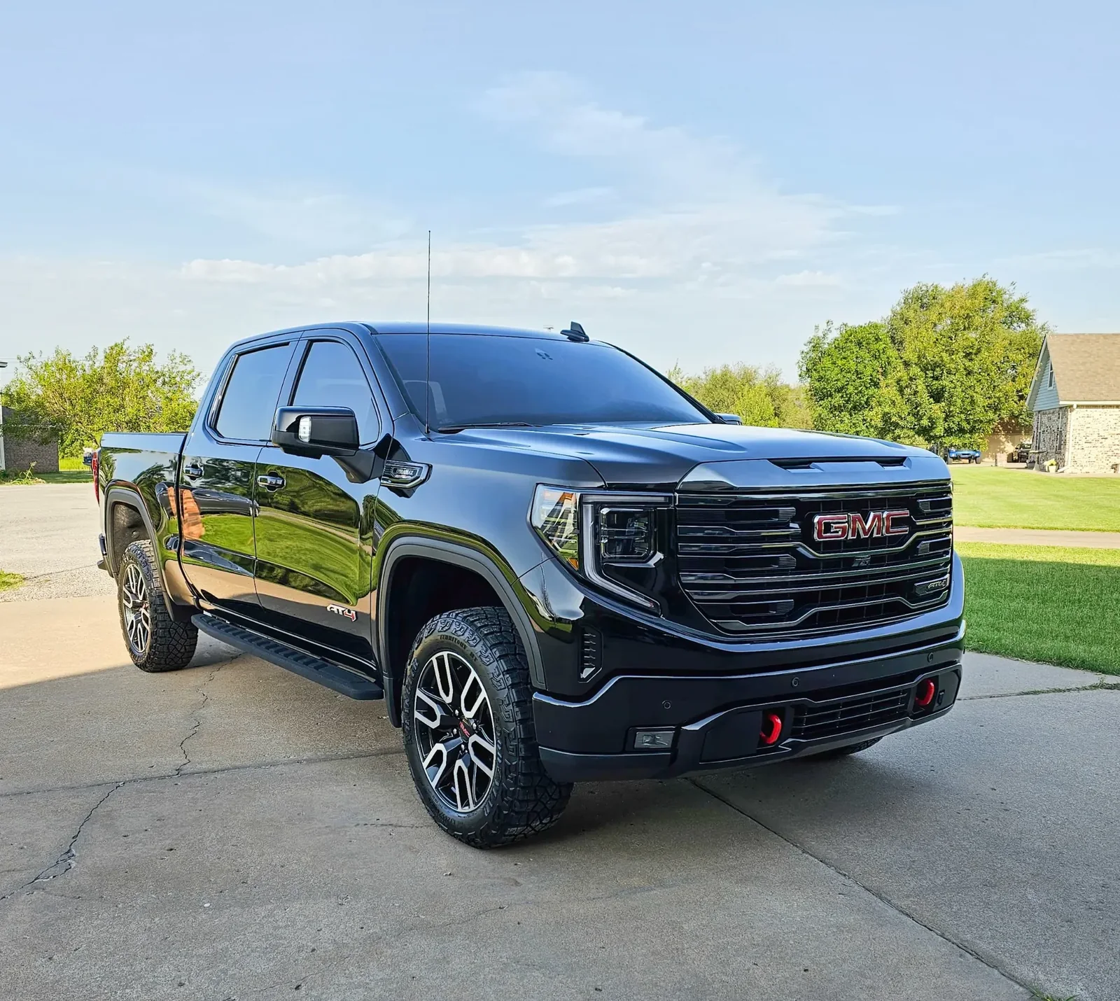 Black GMC Sierra after ceramic coating at Kaliber Auto Detailing